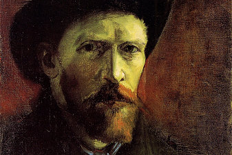 Self-Portrait with Dark Felt Hat