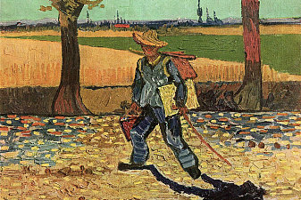 Selfportrait on the Road to Tarascon (The Painter on His Way to Work)
