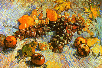 Still Life with Apples, Pears, Lemons and Grapes