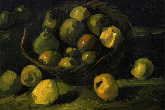 Still Life with Basket of Apples