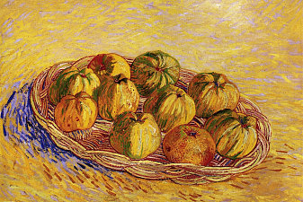 Still Life with Basket of Apples