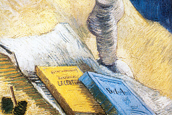 Still Life with Plaster Statuette, a Rose and Two Novels