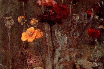 Still Life with Scabiosa and Ranunculus