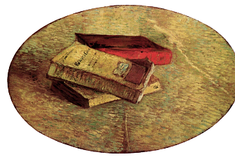 Still Life with Three Books