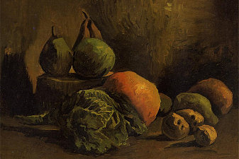 Still Life with Vegetables and Fruit