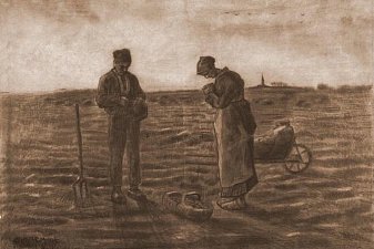 The Angelus (after Millet)
