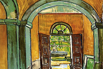 The Entrance Hall of Saint-Paul Hospital