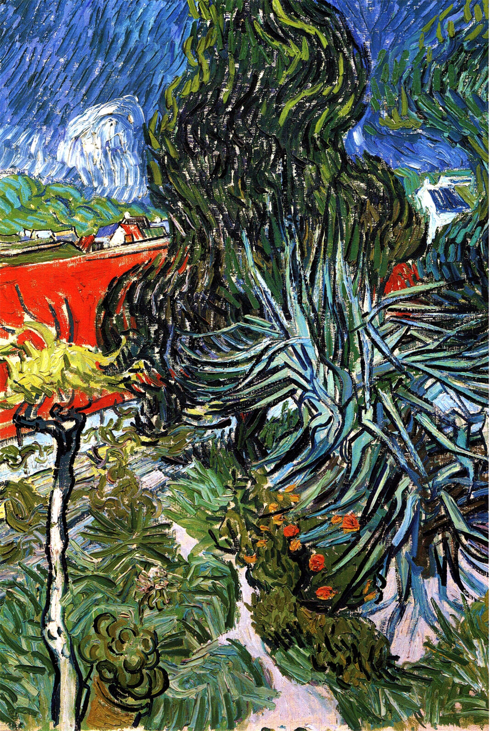 The Garden of Doctor Gachet at Auvers-sur-Oise 