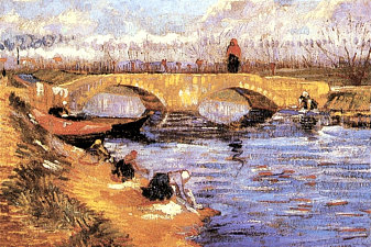 The Gleize Bridge over the Vigneyret Canal