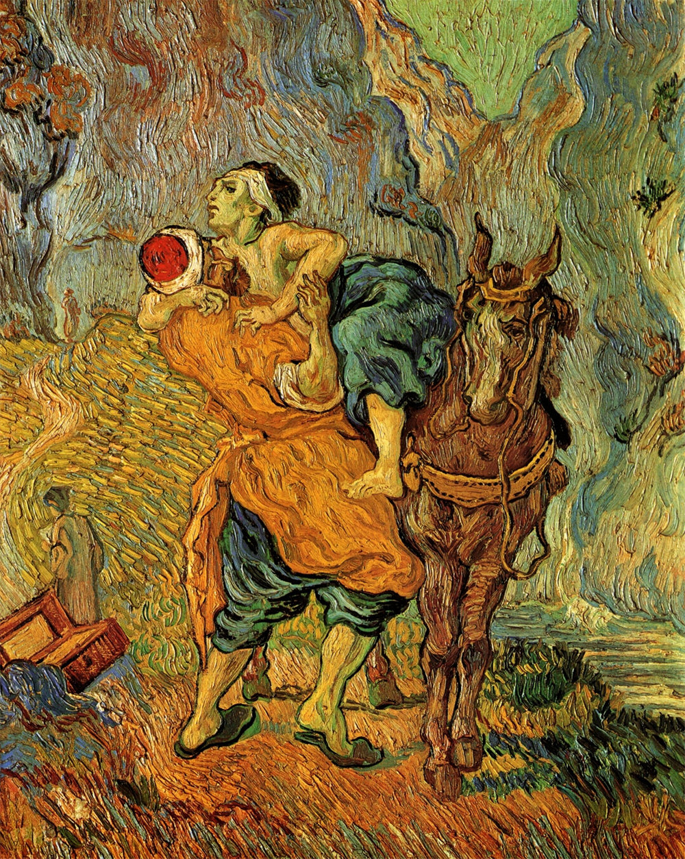 The Good Samaritan, after Delacroix 