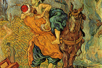 The Good Samaritan, after Delacroix