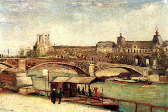 The Pont du Carrousel and the Louvre
