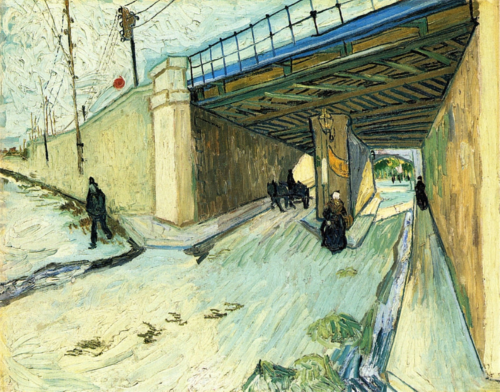 The Railway Bridge over Avenue Montmajour 