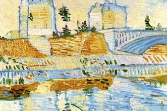 The Seine with the Pont de Clichy