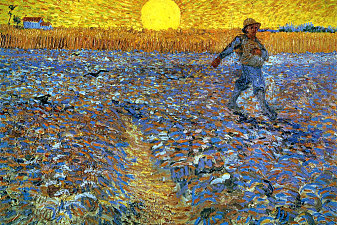 The Sower (Sower with Setting Sun)