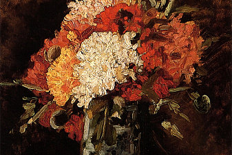 Vase with Carnations