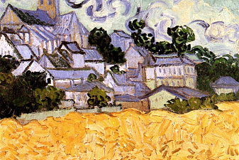 View of Auvers with Church