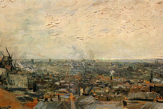 View of Paris from Montmartre