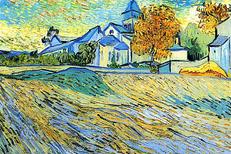 View of the Church of Saint-Paul-de-Mausole