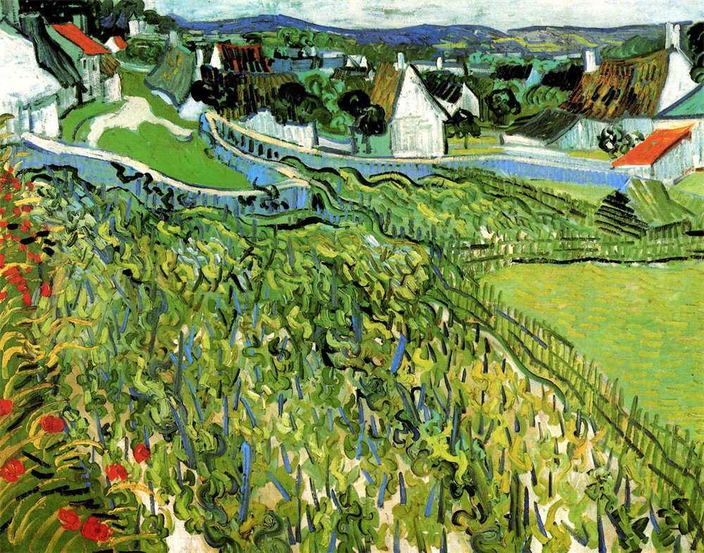 Vineyards with a View of Auvers 