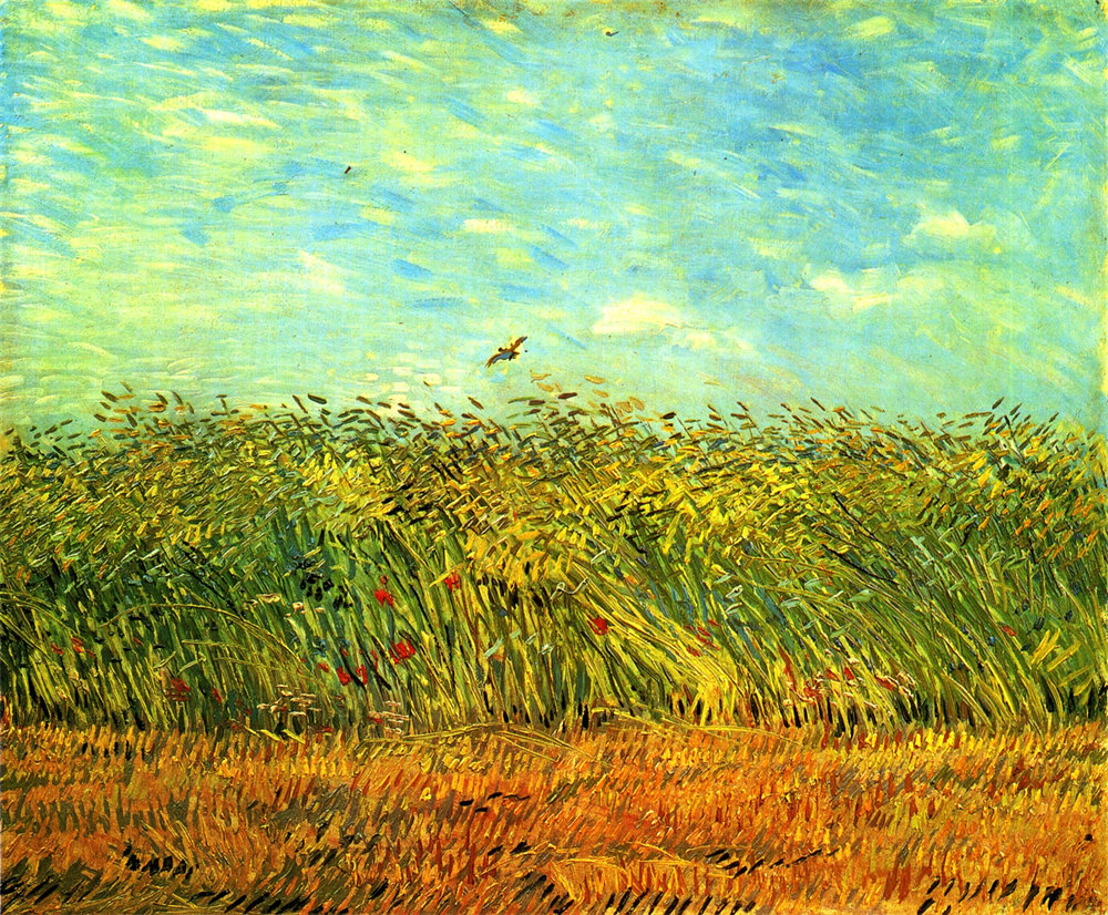 Wheat Field with a Lark 