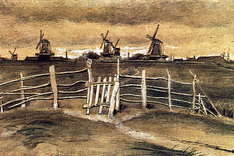 Windmils at Dordrecht