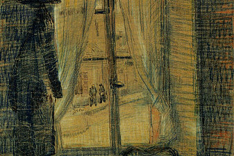 Window in the Bataille Restaurant