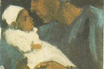 Woman Sien with Baby on her Lap, Half-Figure