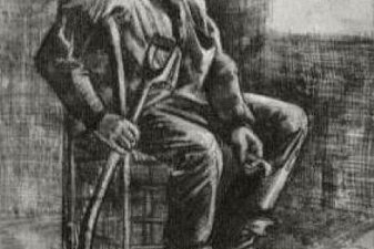 Workman with Spade, Sitting near the Window